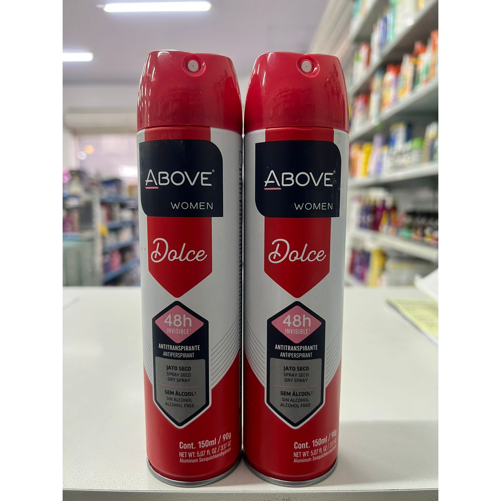 Kit Desodorante Aerosol Above Feminino Dolce Shopee Brasil