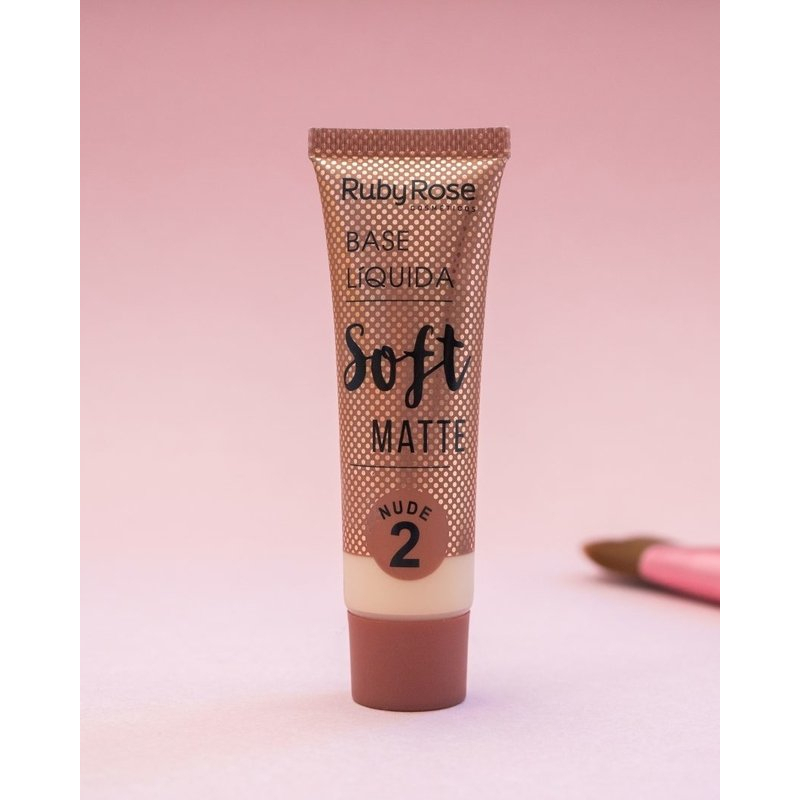 BASE LIQUIDA SOFT MATTE RUBY ROSE NUDE Shopee Brasil