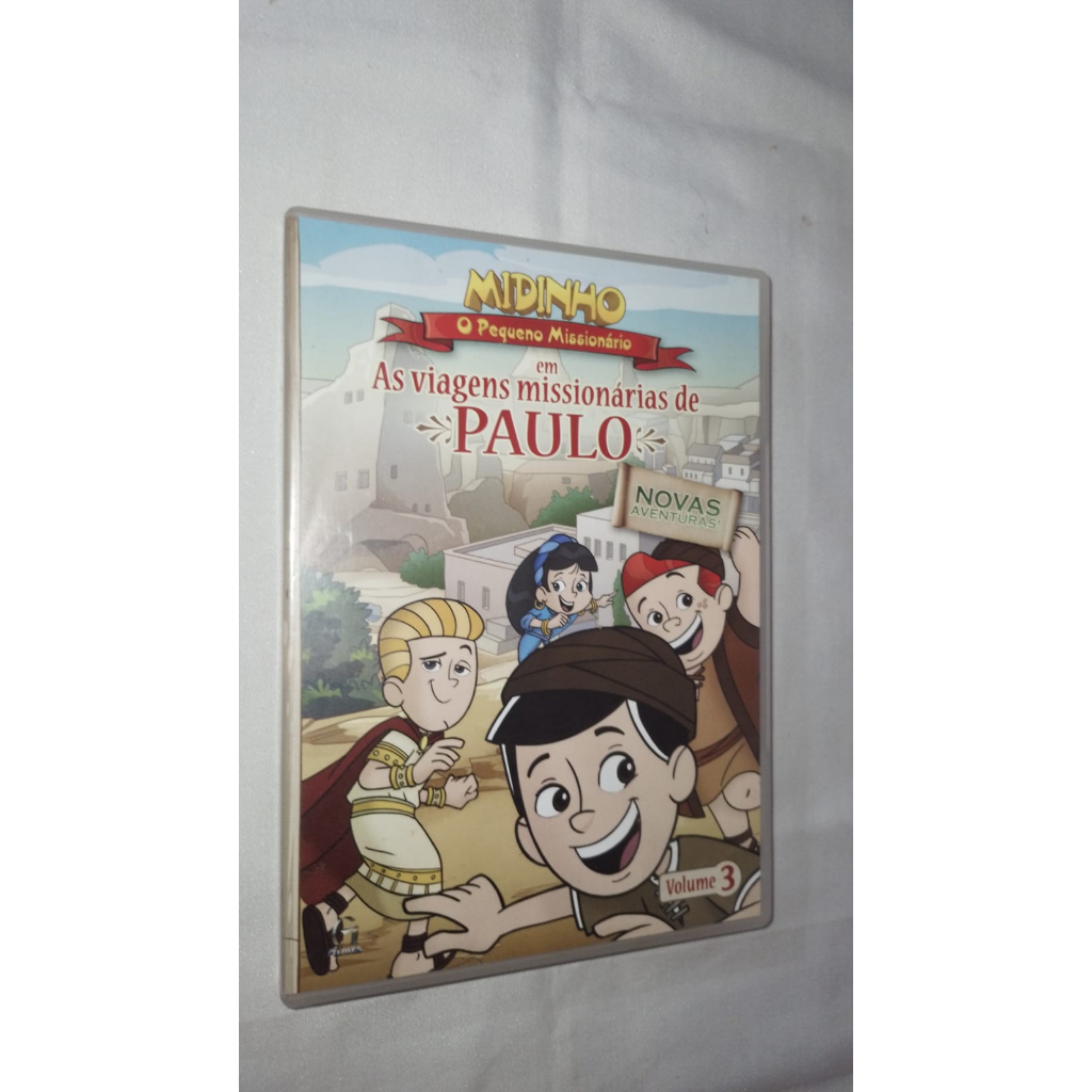 Dvd Midinho O Pequeno Mission Rio Em As Viagens Mission Rias De Paulo