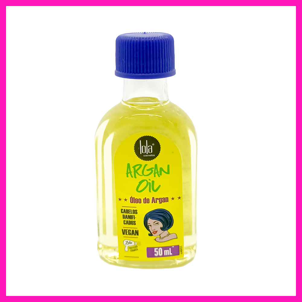 Lola Argan Oil Ml Para Cabelos Danificados Shopee Brasil