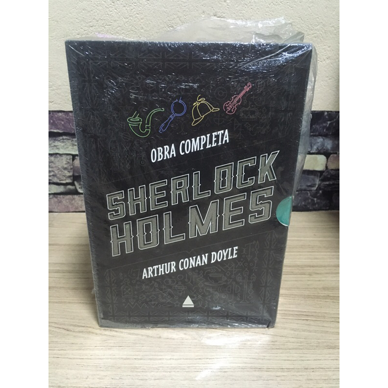 Box Livro Sherlock Holmes Obra Completa Novo Shopee Brasil