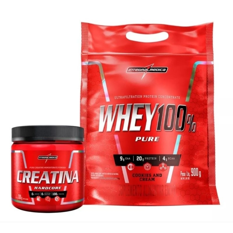 Whey Pure Integralmedica Creatina Hardcore Integralmedica