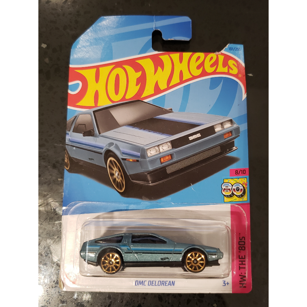 Hot Wheels DMC Delorean HW The 80s Lote E 2023 HKG84 Shopee Brasil