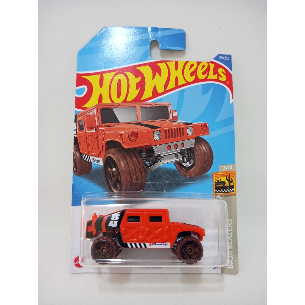 Hot Wheels Humvee LARANJA NOVO Shopee Brasil