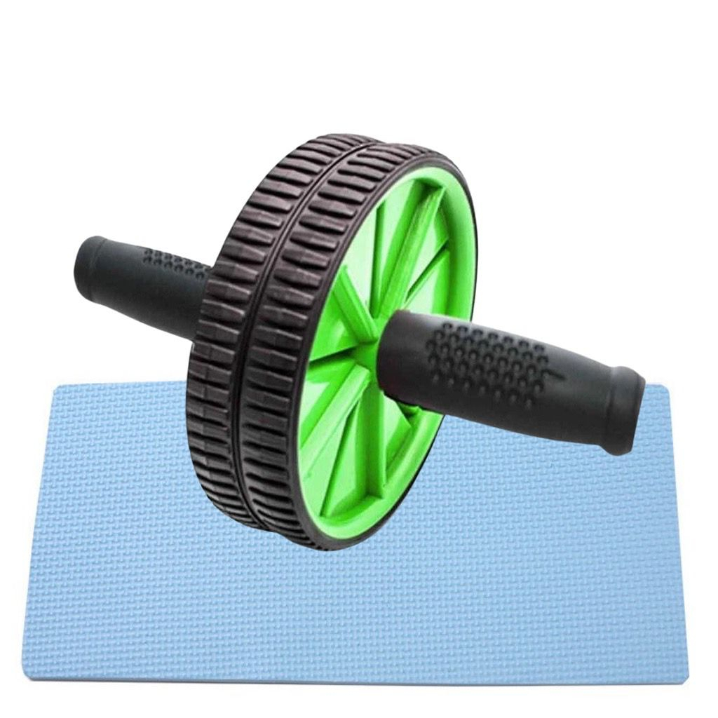 Roda Rolo Abdominal Lombar Academia Profissional Roda Para Treinar