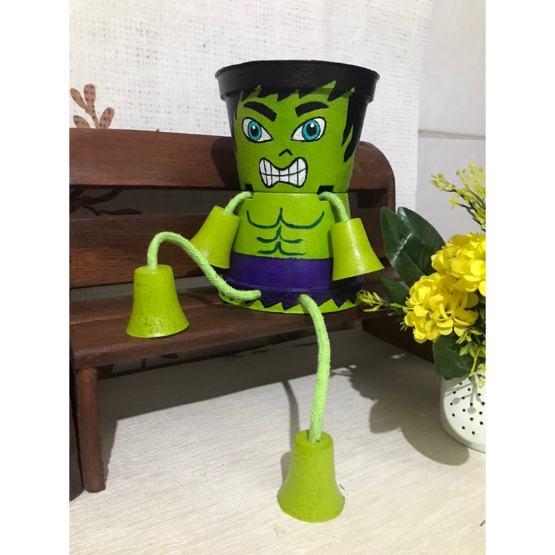 Vaso Articulado Para Plantas Hulk Shopee Brasil