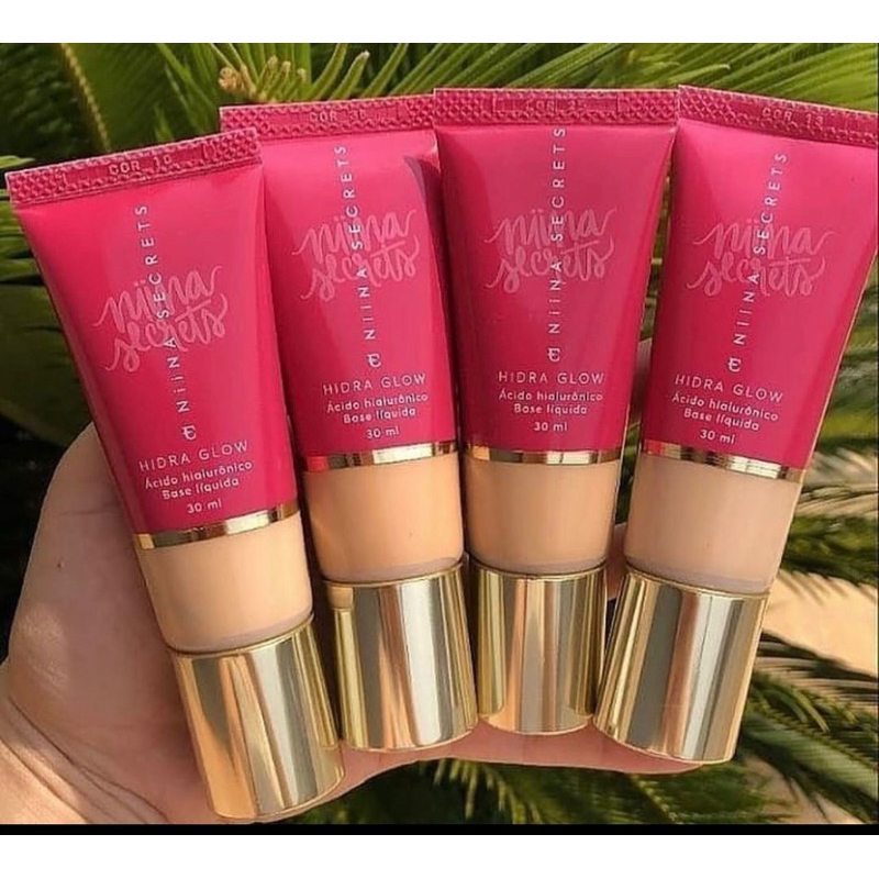 Base Líquida Niina Secrets Hidra Glow Cor 30ml Shopee Brasil