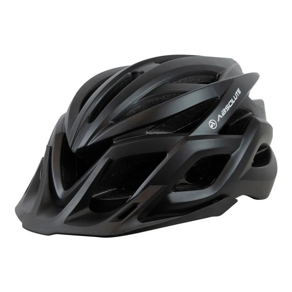 Capacete Ciclismo Absolute Mtb Wild Flash Preto Led Integrado Usb