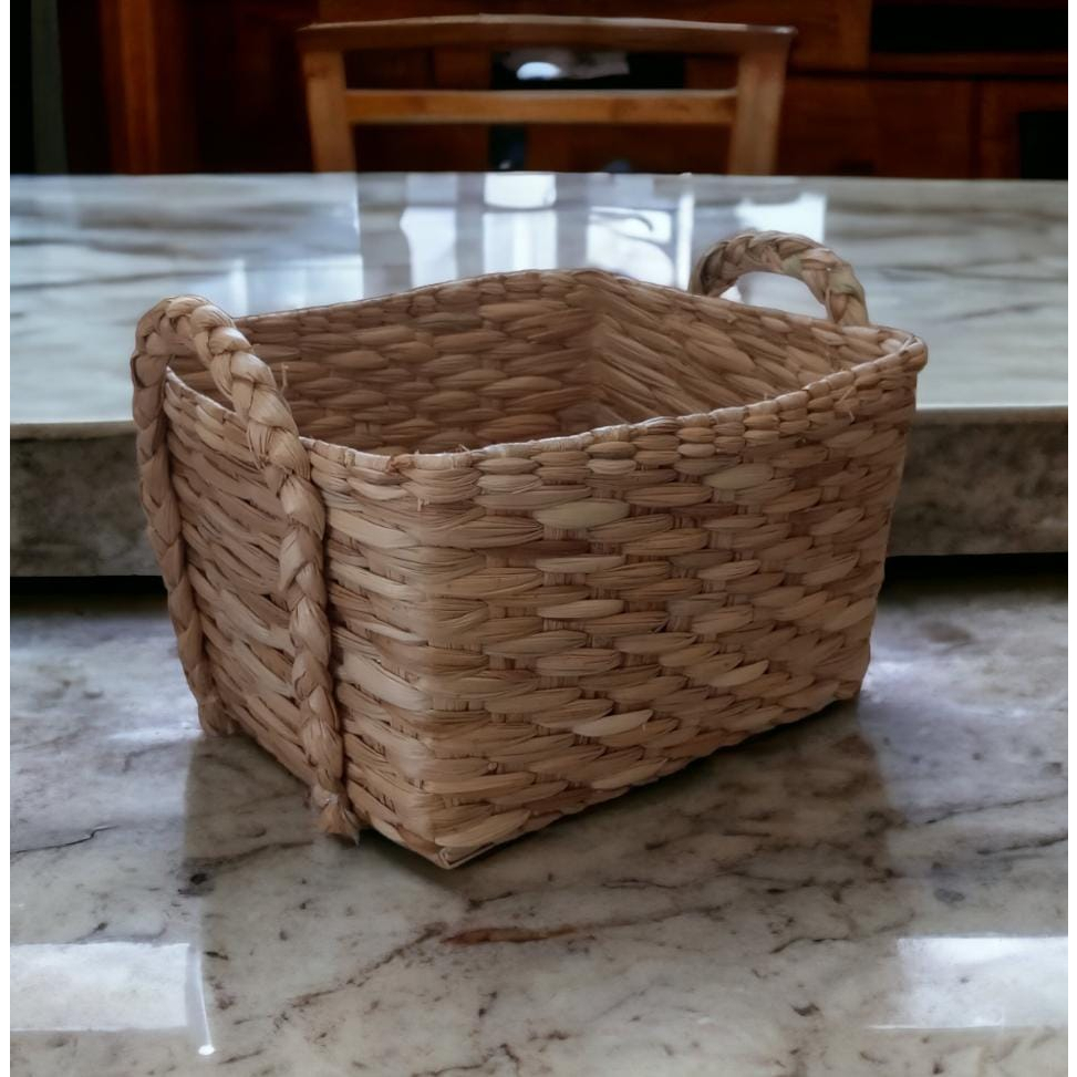 Cesta De Palha De Taboa Luxo M Shopee Brasil