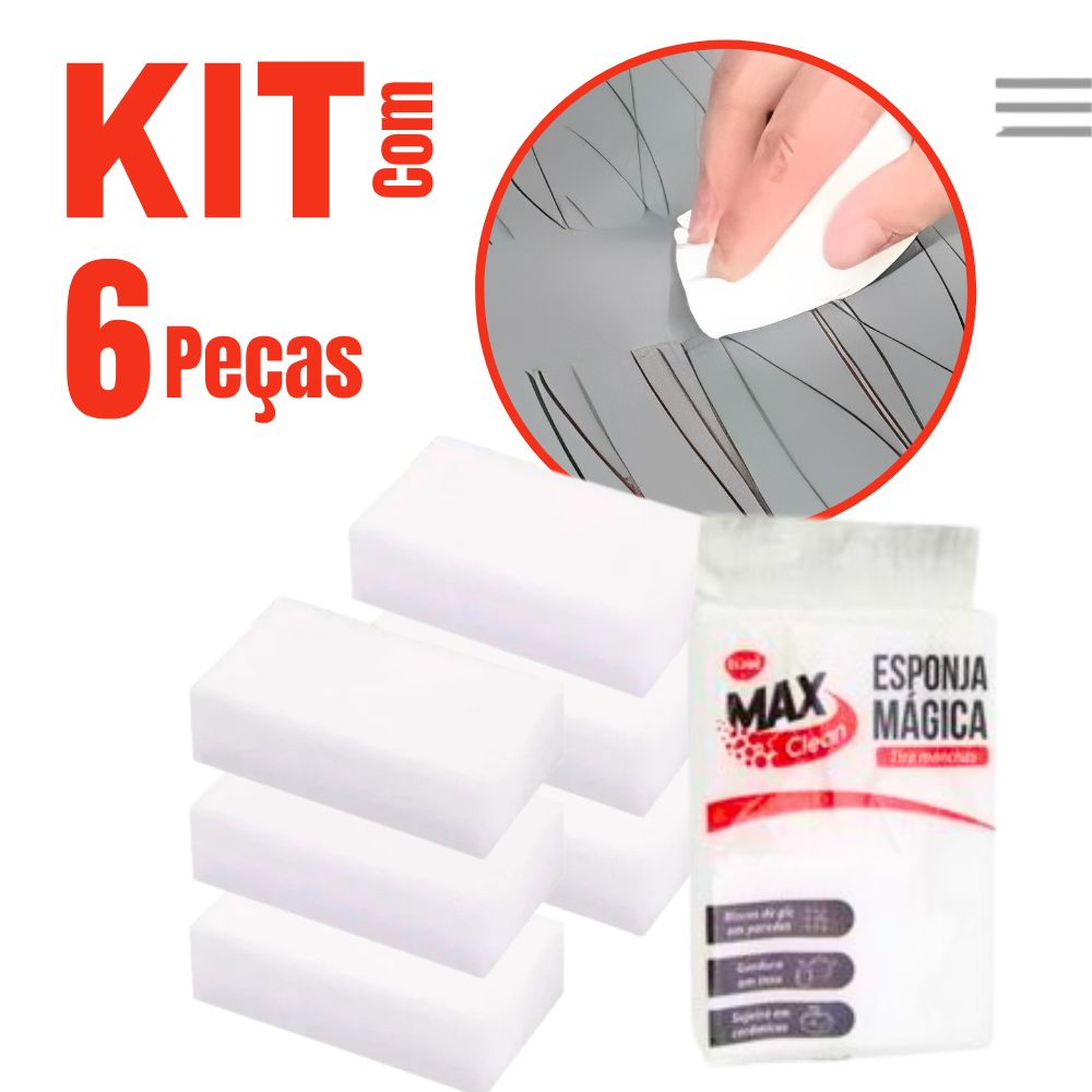 Kit Esponjas Melamina Alta Qualidade Magica Tira Manchas Shopee Brasil