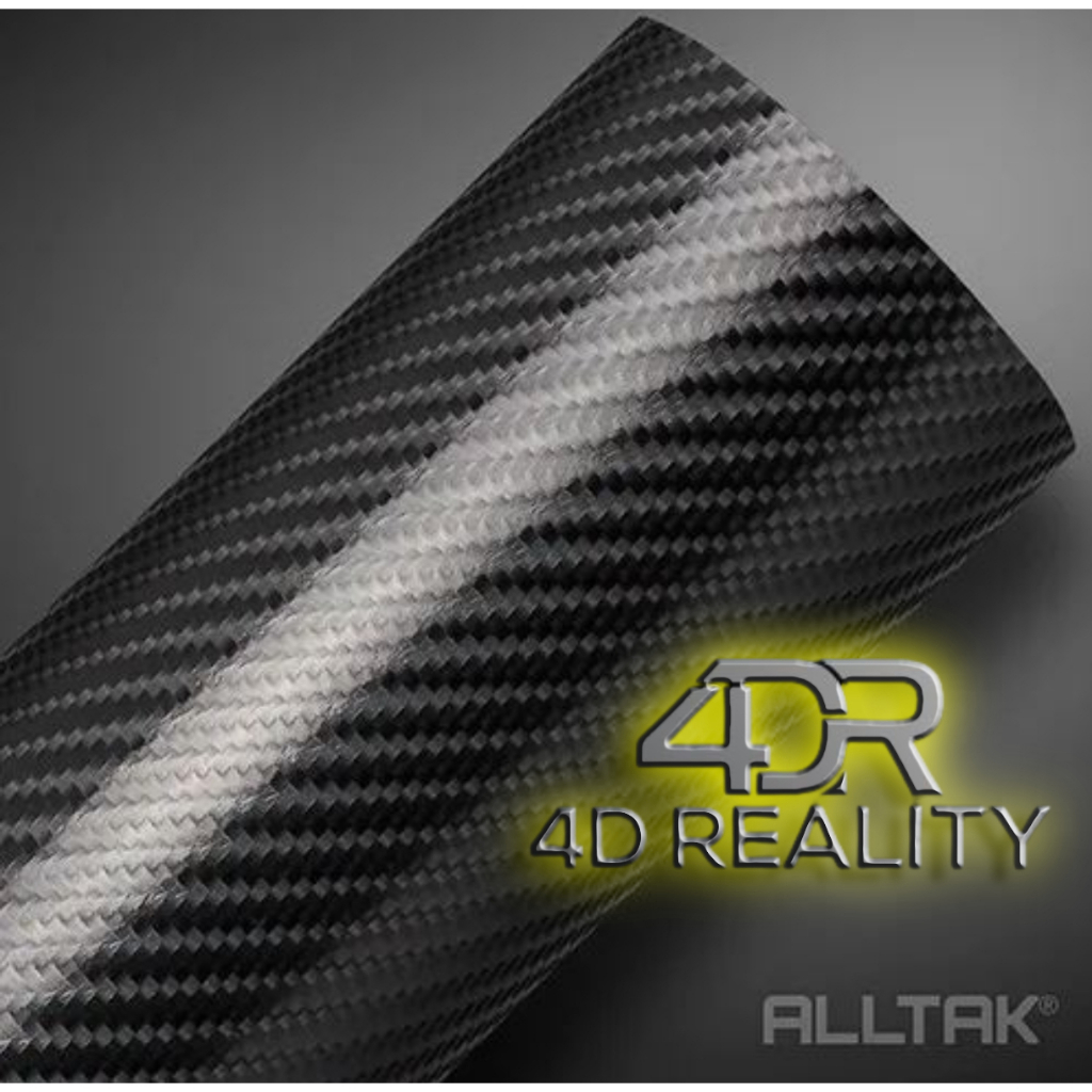 Envelopamento Fibra De Carbono 4D 1mt X 1mt Alltak Shopee Brasil