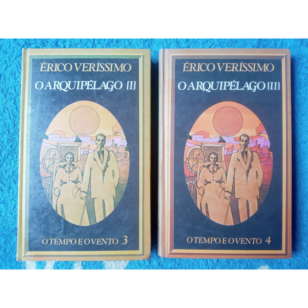 Livro O Tempo e o Vento O Arquipélago Vols 1 e 2 Erico Verissimo