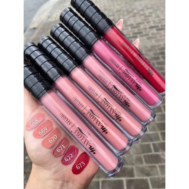 Batom Líquido Matte Nude h Max Love Longa Duração