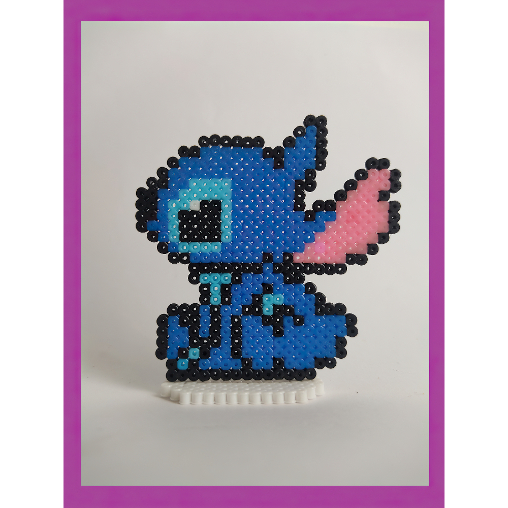 Disney Mickey And Stitch Pixel Art Kit Fused Bead Kit Off