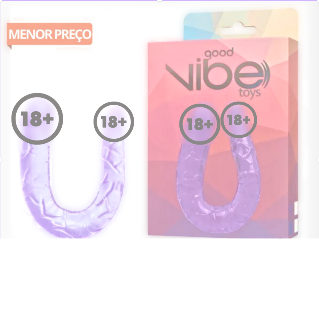 Pênis Dildo Realístico Duplo Hawaino Dupla Penetração Sexo Shopee Brasil