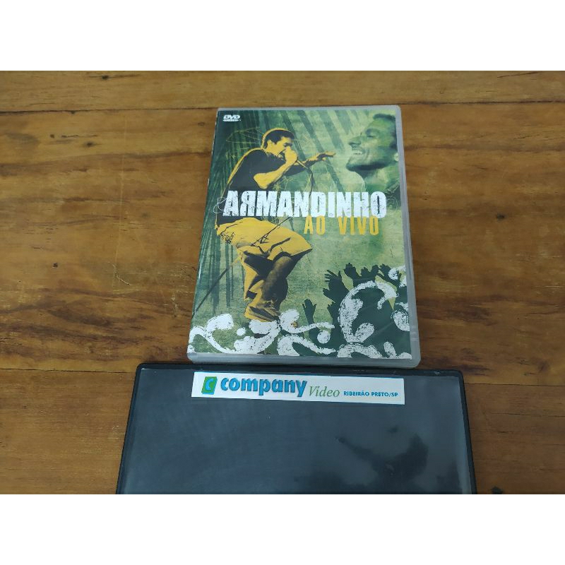 Dvd Armandinho Ao Vivo Original Usado Shopee Brasil