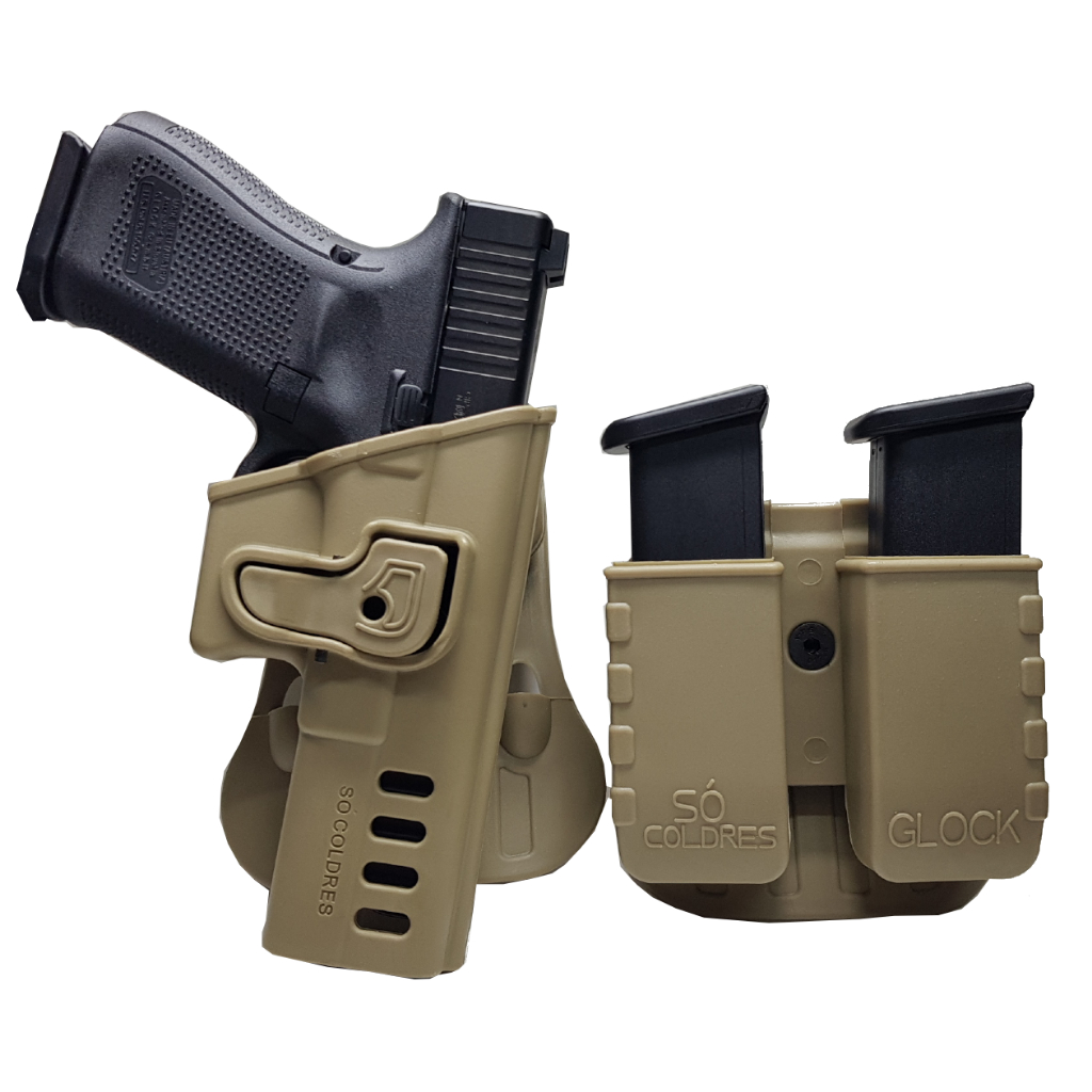 Coldre Porta Carregador S Coldres Pol Mero Externo Pistola Glock G