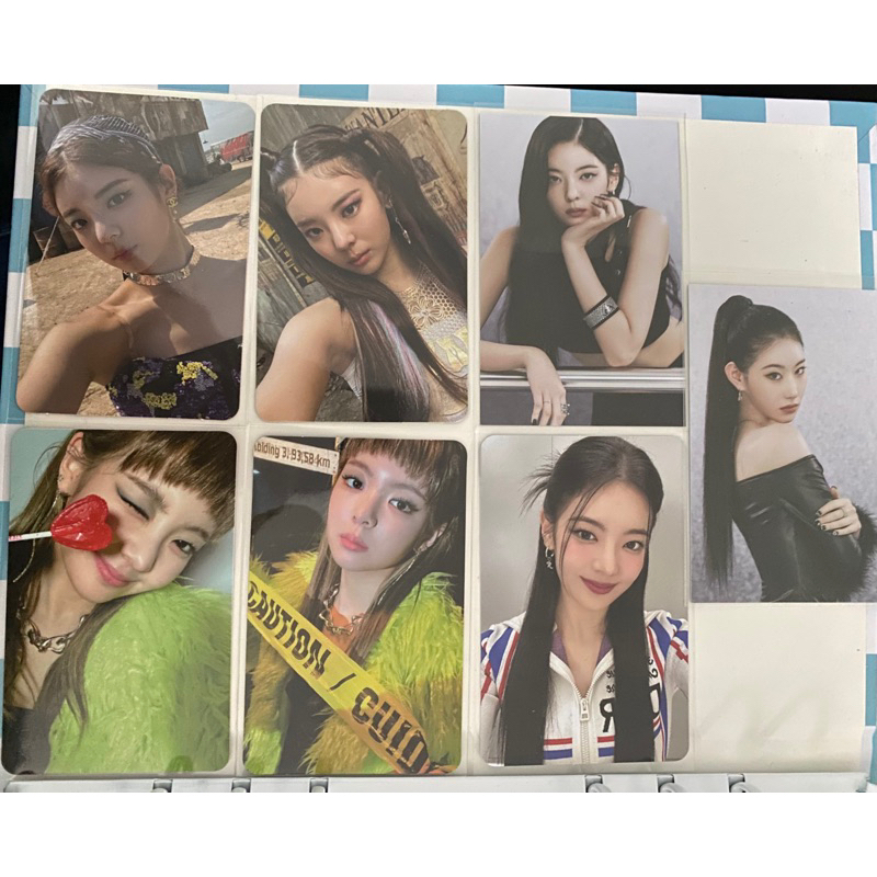 Photocard Lia Chaeryeong Itzy Oficial Guess Who Not Shy Chesire Shopee Brasil