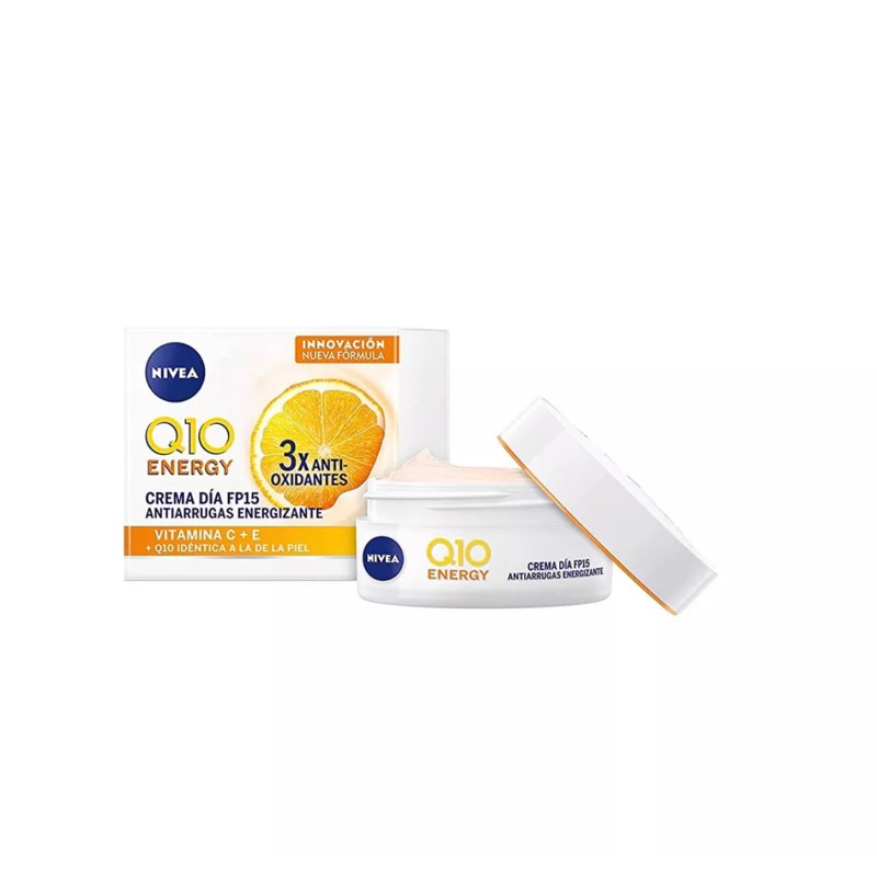 Creme Facial Antissinais Dia Nivea Q Energy Vitamina C E Fps G