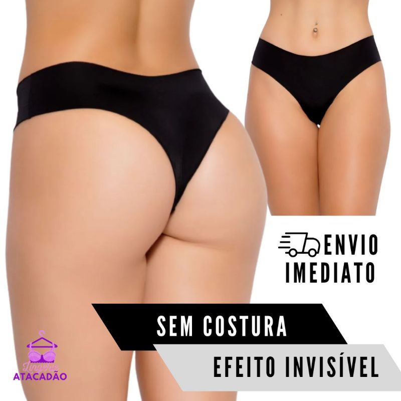 Kit Calcinhas Sem Costura Corte Laser Shopee Brasil