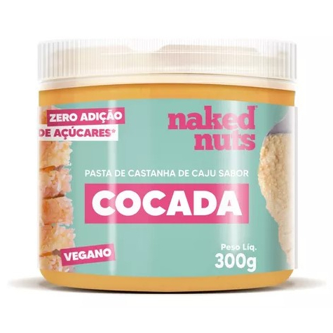 Pasta De Castanha De Caju Sabor Cocada Naked Nuts G Shopee Brasil