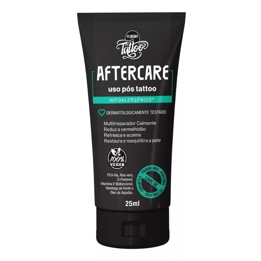 Aftercare Hidratante Mboah 25g Pomada Cicatrizante Para Tatuagem