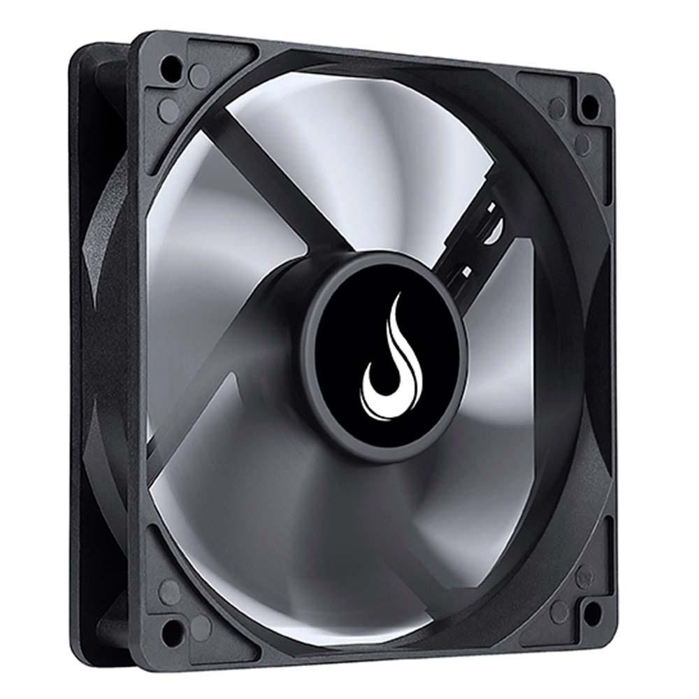 Fan Cooler Ventoinha Preto Sem Led Para Gabinete Pc Gamer Rice Mode