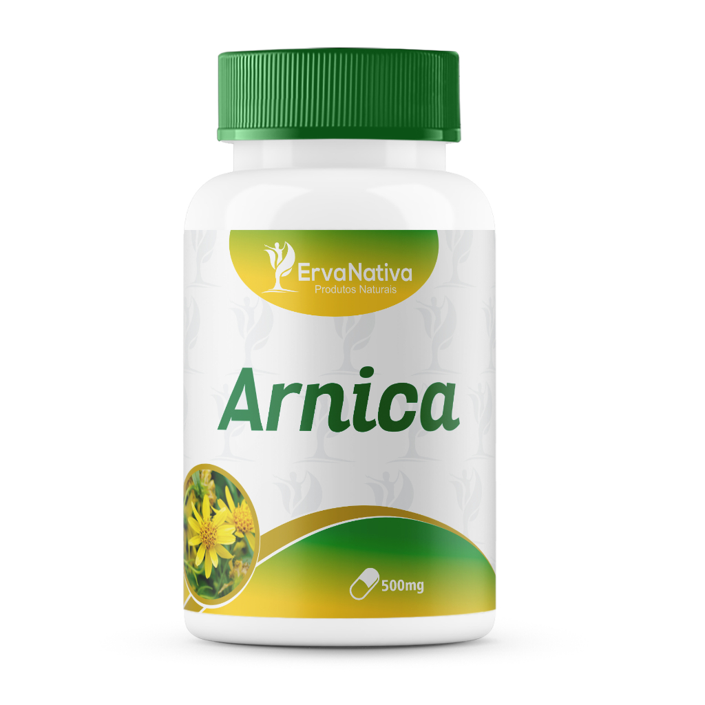 Arnica 500mg 100 Cápsulas Erva Nativa Shopee Brasil