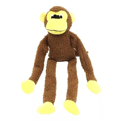 Brinquedo Mordedor Pel Cia Macaco Apito Para Pet Shopee Brasil