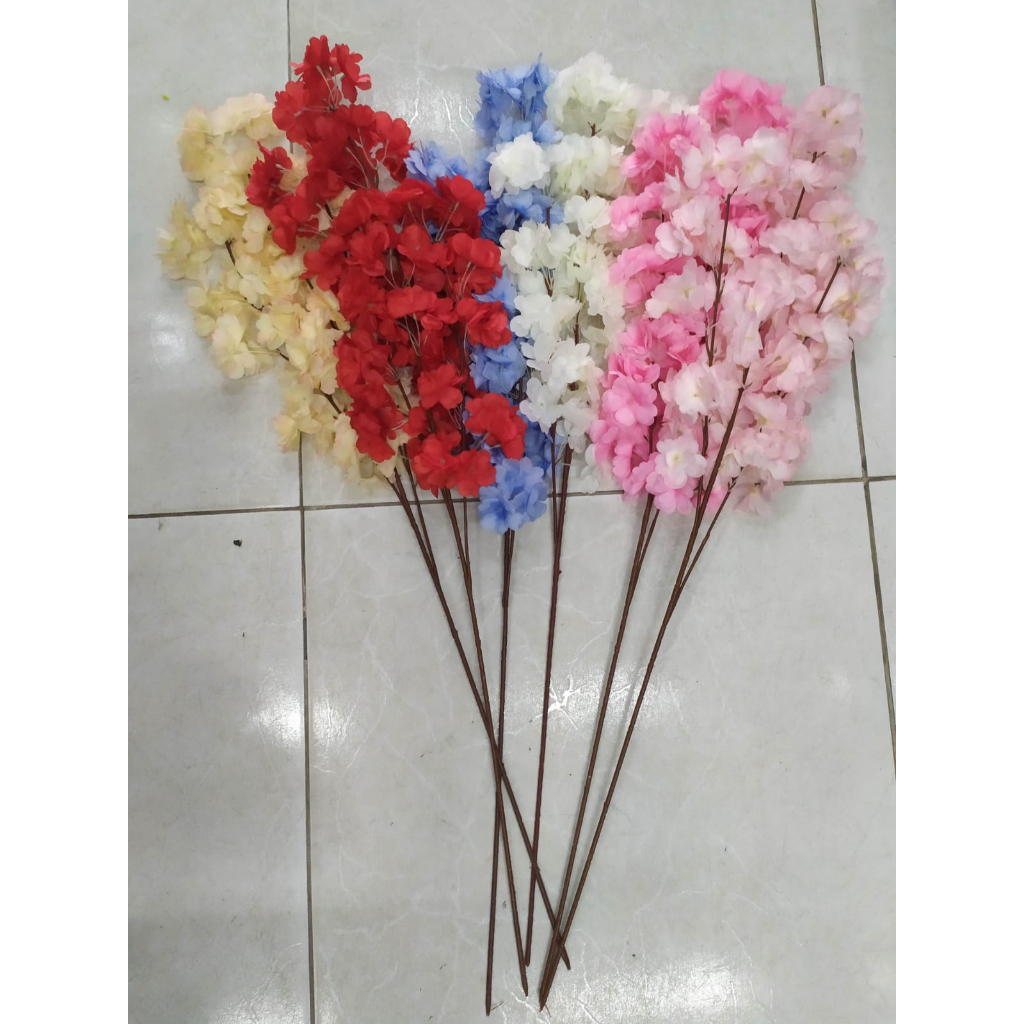 Flor De Cerejeira Artificial Enfeite E Decoracao Shopee Brasil