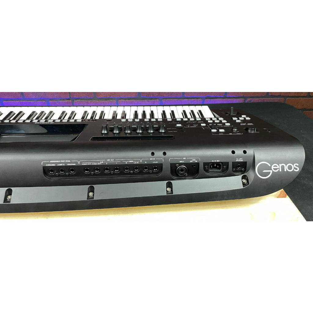 Yamaha Genos Key Flagship Arranger Workstation Keyboard Shopee Brasil