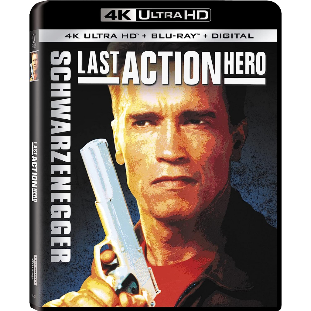 Blu ray 4k Ultra Hd O Último Grande Herói Schwarzenegger Lacrado