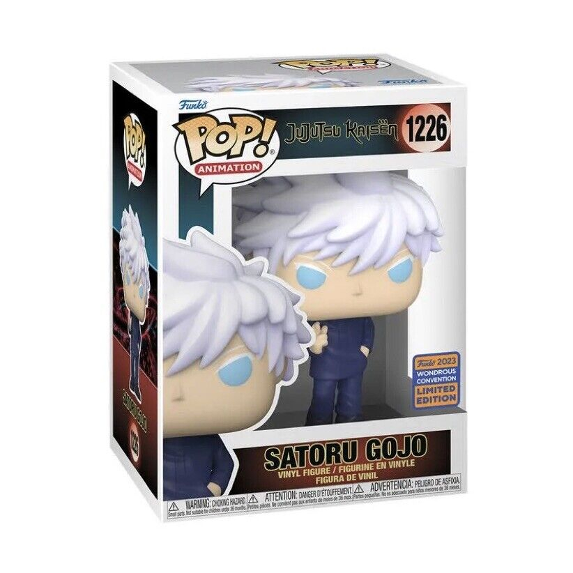 Funko Pop Jujutsu Kaisen Satoru Gojo Wonder Con Exclusivo Shopee