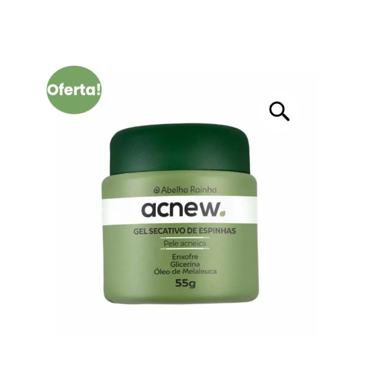 Creme Gel Secativo Acnew Abelha Rainha Shopee Brasil