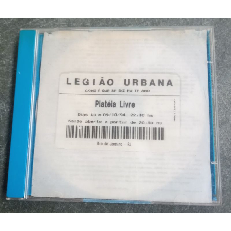 CD Duplo Legião Urbana Como É Que Se Diz Eu Te Amo Original