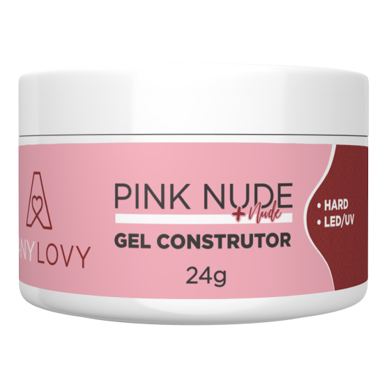 Gel Hard Pink Nude Nude Anylovy Construtor Alongamento De Unhas G