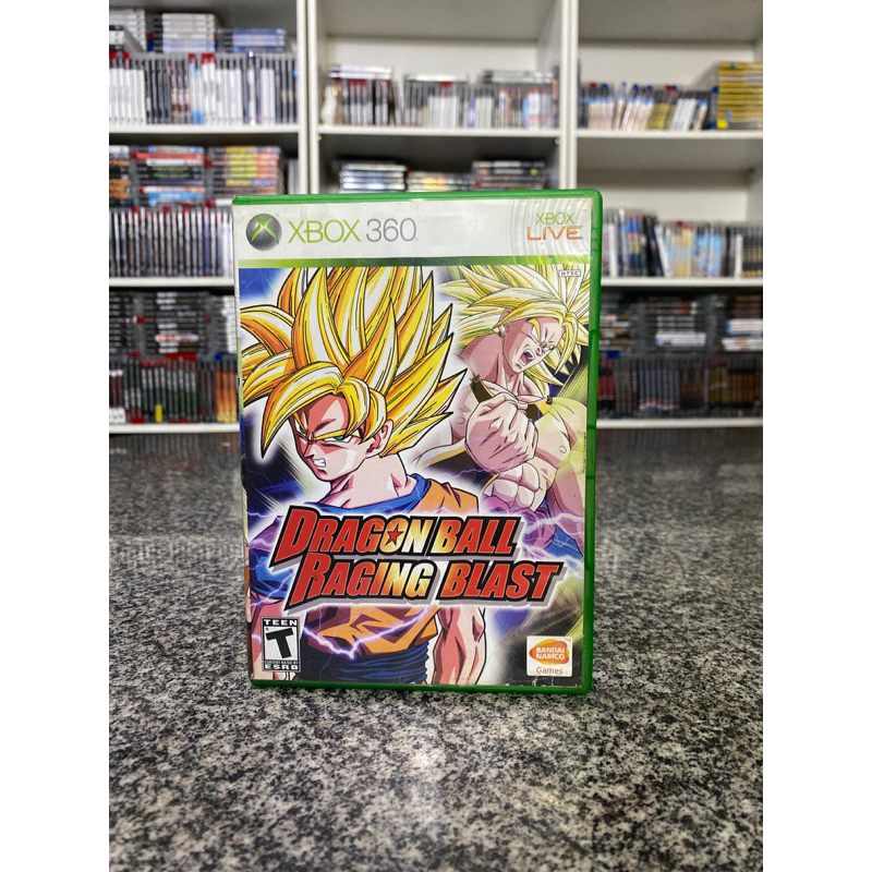 Dragon Ball Raging Blast Xbox Midia Fisica Original Usado