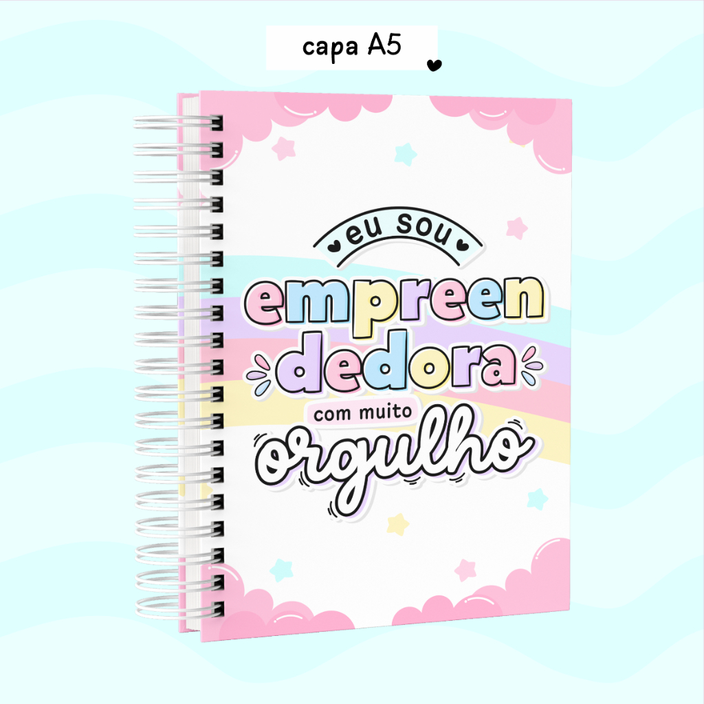 Caderno Pautado Eu Sou Empreendedora Muito Orgulho Shopee Brasil