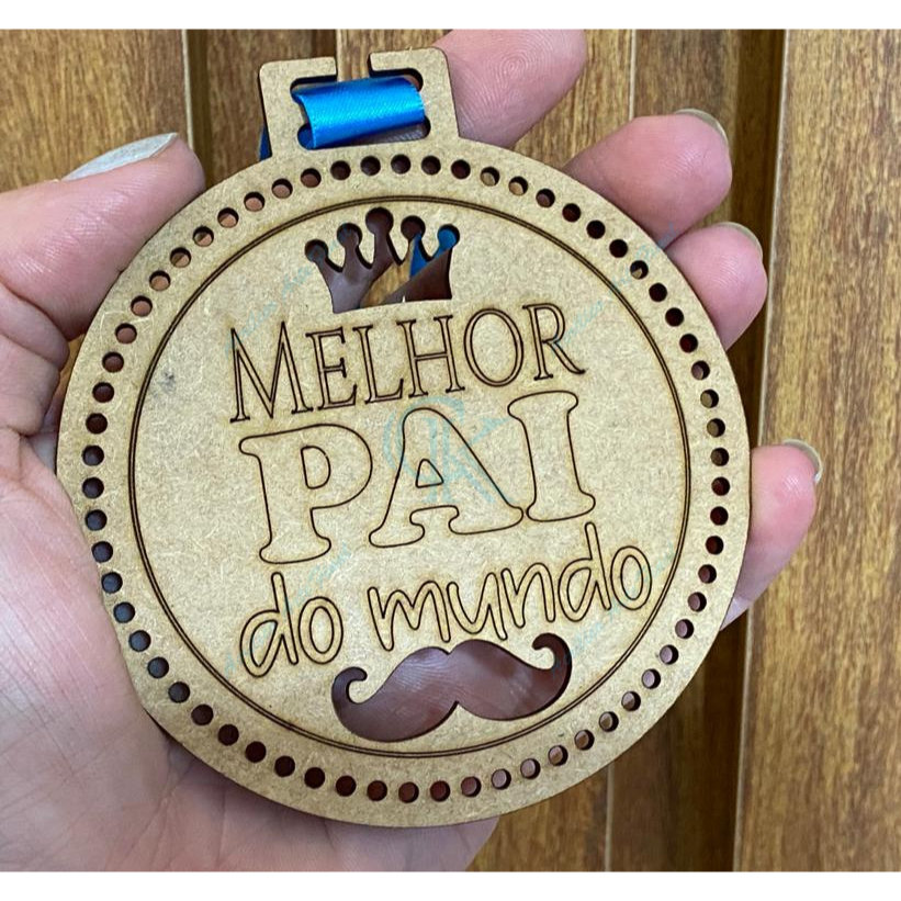 Lembrancinha Dia Dos Pais Medalha Kit Shopee Brasil