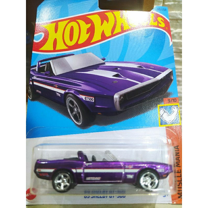 Hot Wheels 69 Shelby GT 500 STH Shopee Brasil