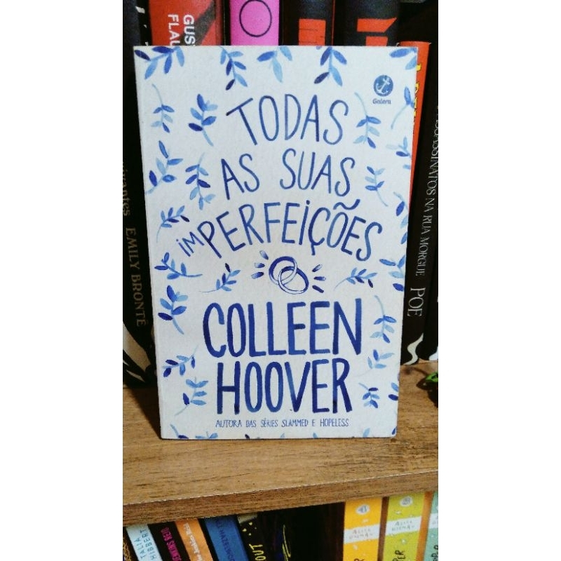 Livro Todas as suas imperfeições Colleen Hoover Shopee Brasil