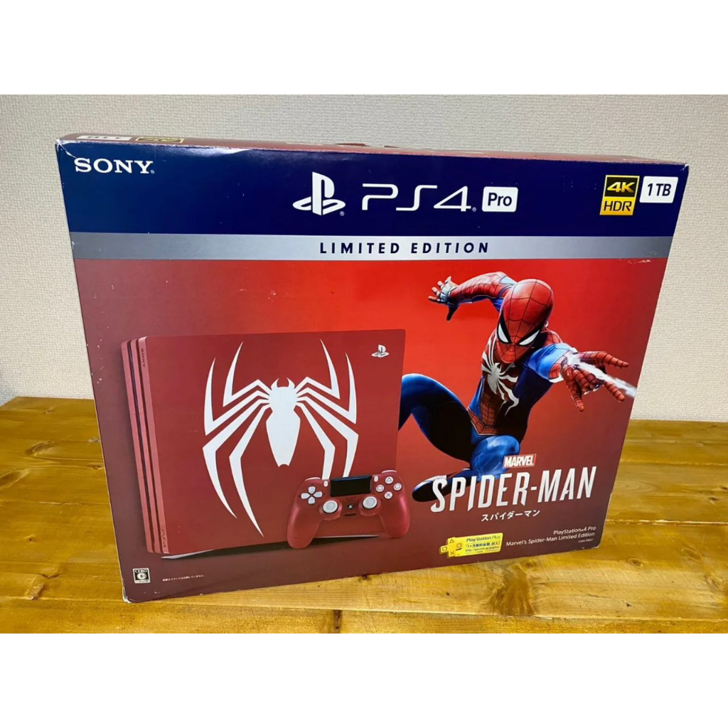 Play Station Pro Tb Limited Edition Console Marvel S Spider Man P S