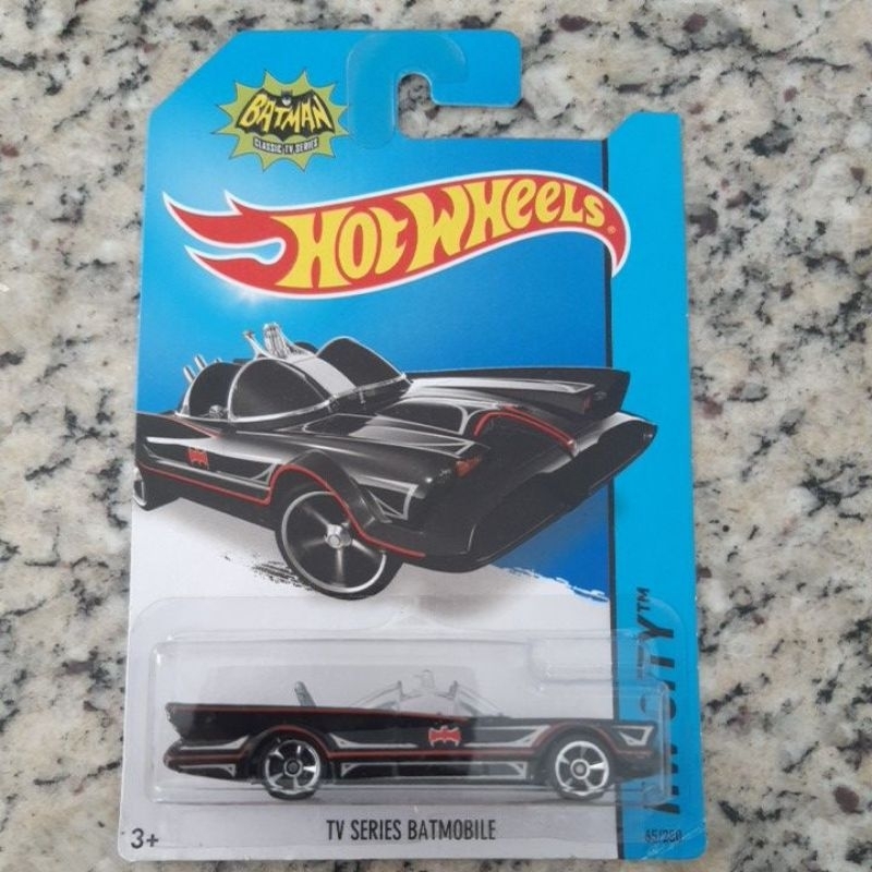 Hot Wheels Batman Classic TV Series 66 Batmobile Batmovel 2014 Hw City Shopee Brasil