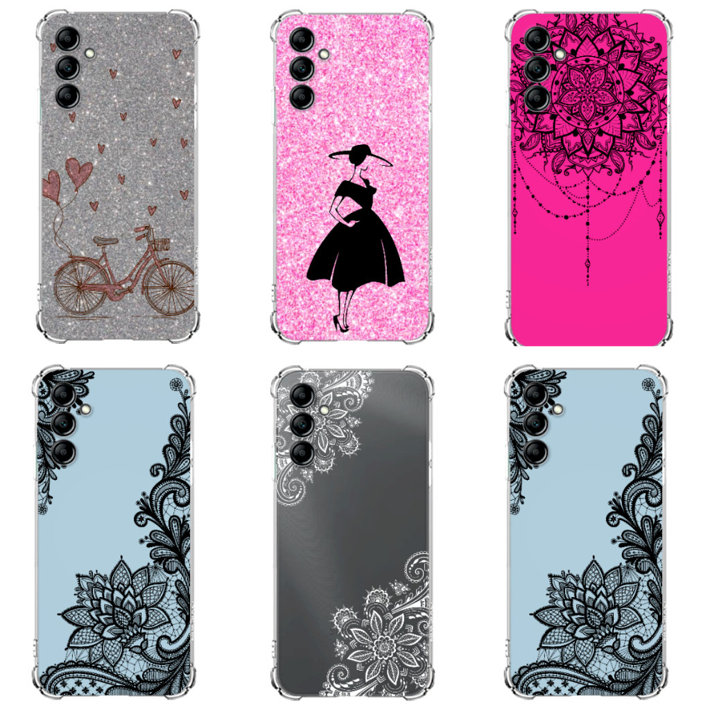 Capa Tpu Desenhos Variados Capinha Case Samsung A14 A24 A34 5G