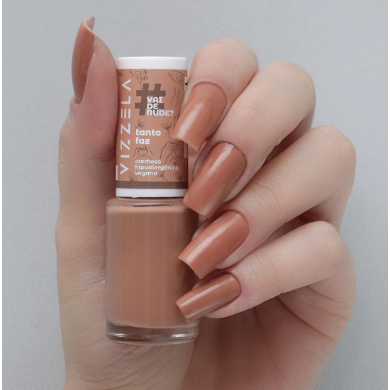 Esmalte Vizzela ml Coleção Vai de Nude Cores Shopee Brasil