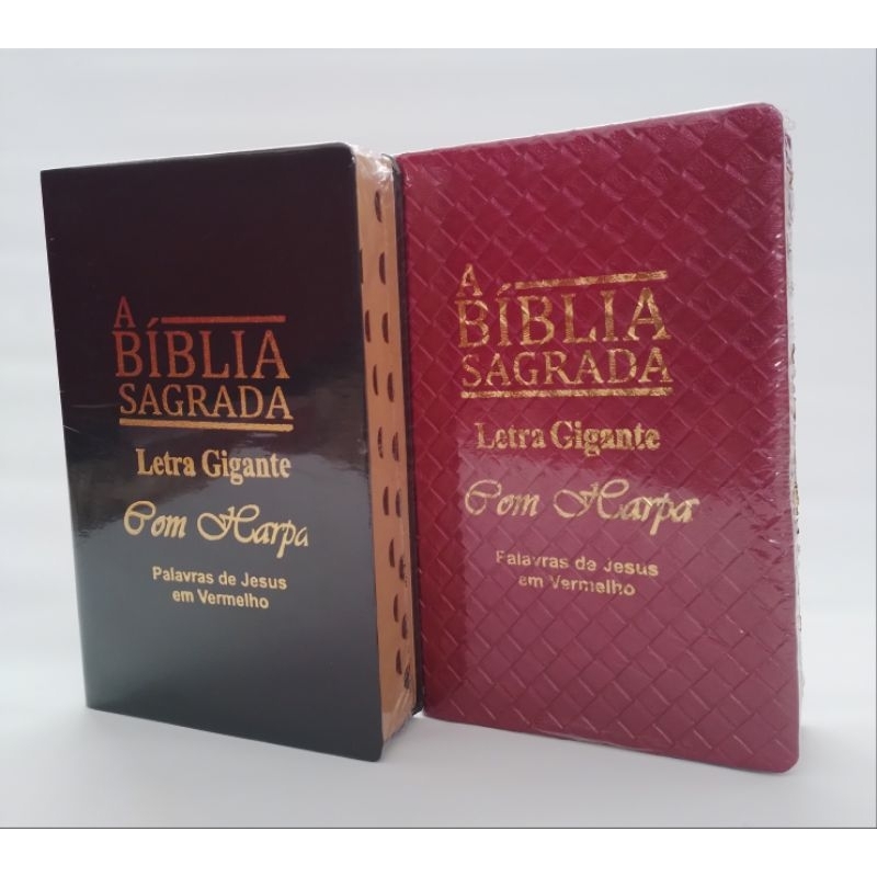 Kit B Blias Preta E Vermelha Croco Harpa E Corinhos Letra Gigante