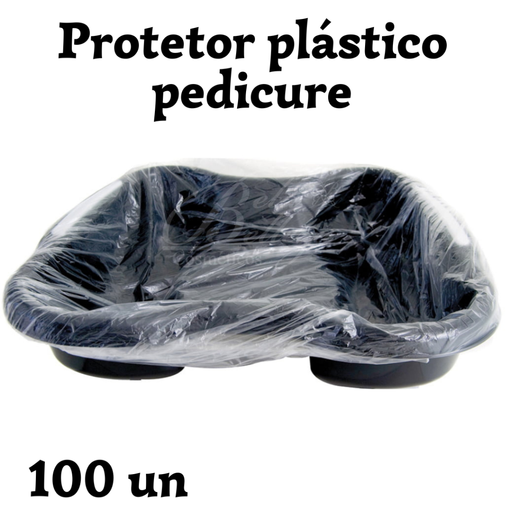 Protetor De Bacia Pedicure De Pes Plastico Descartavel C 100 Shopee