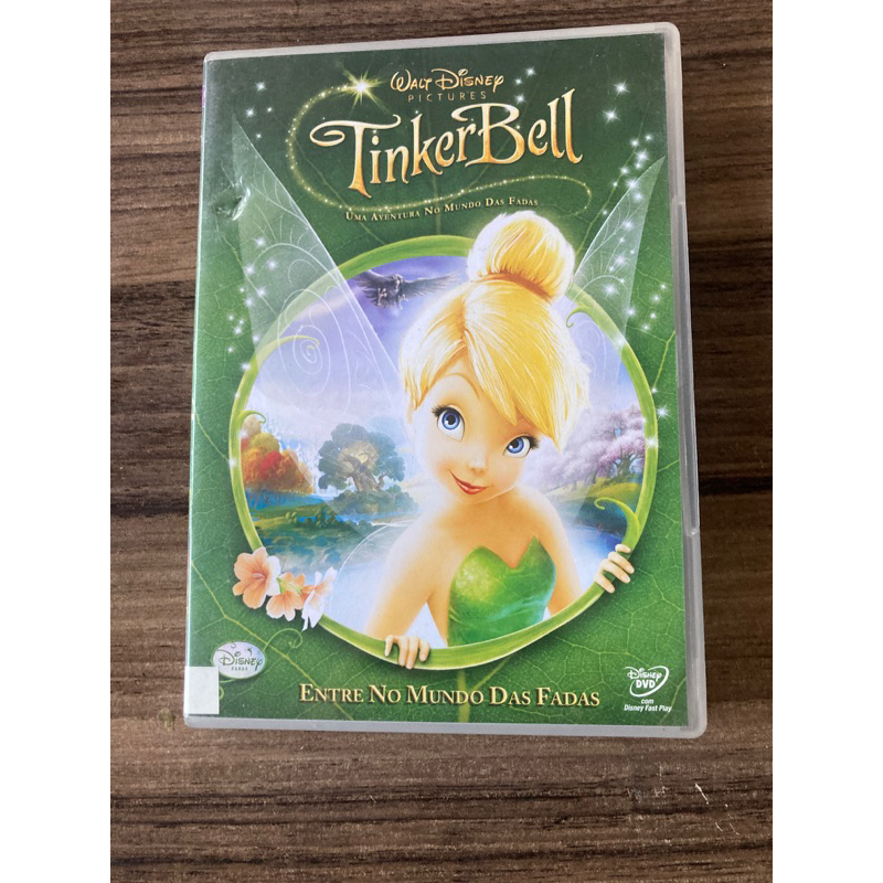 Dvd Tinkerbell Uma Aventura No Mundo Das Fadas Por Walt Disney