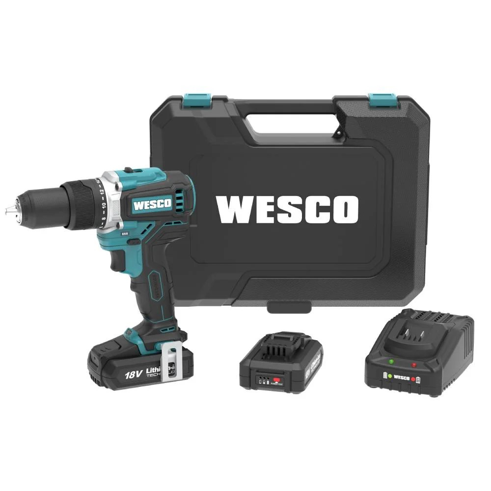 Parafusadeira Furadeira Impacto Wesco 18v Brushless Ws2319K2 Shopee