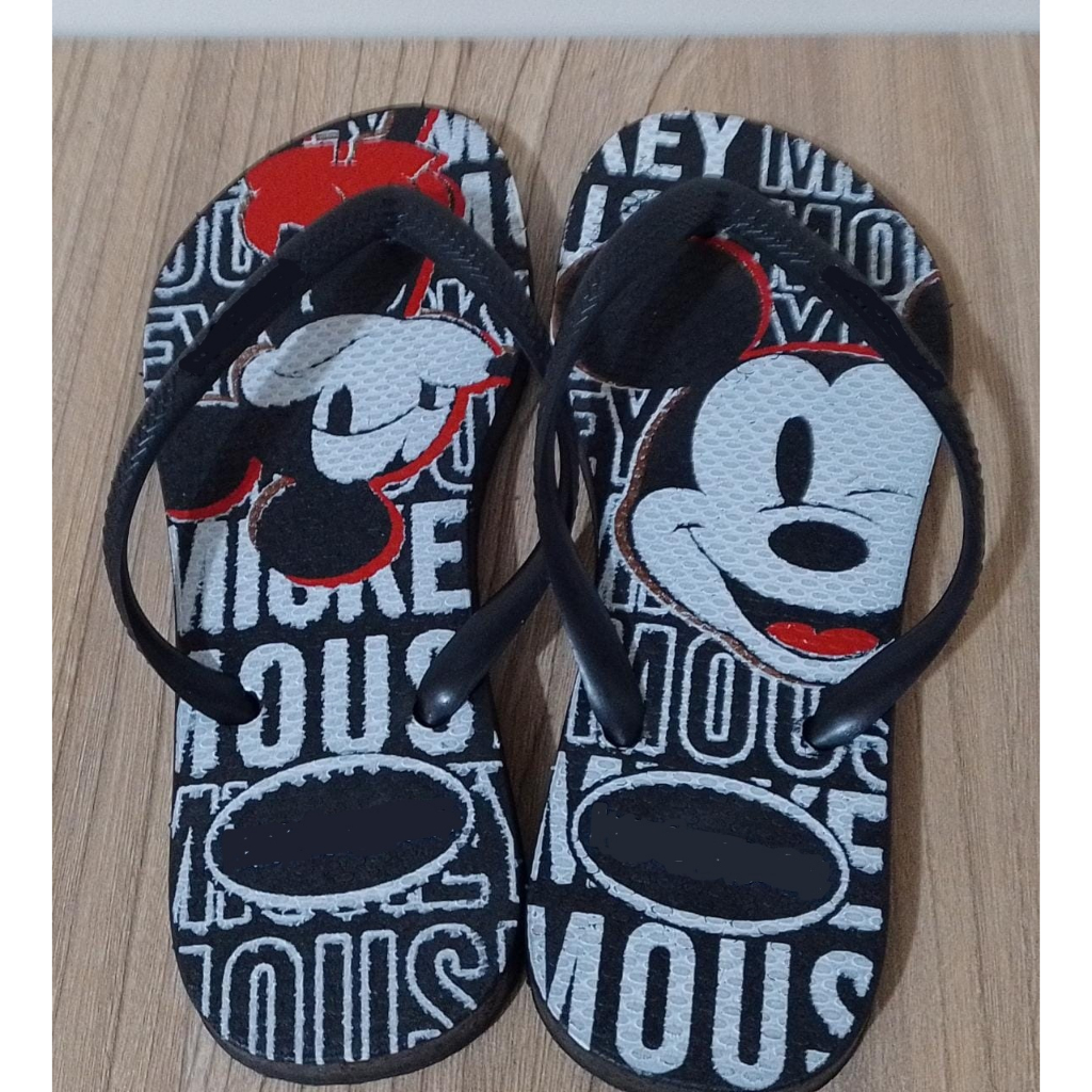 Chinelo Feminino Mickey Lan Amento Super Confort Vel Shopee Brasil